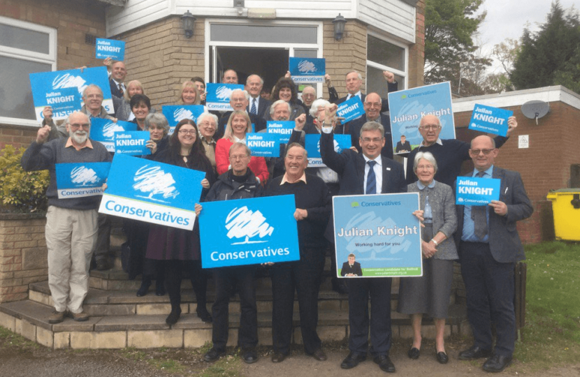 Julian Knight with Solihull Conservatives.