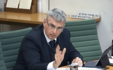 Julian Knight at the select committee.