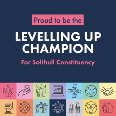 Levelling up Champion for Solihull